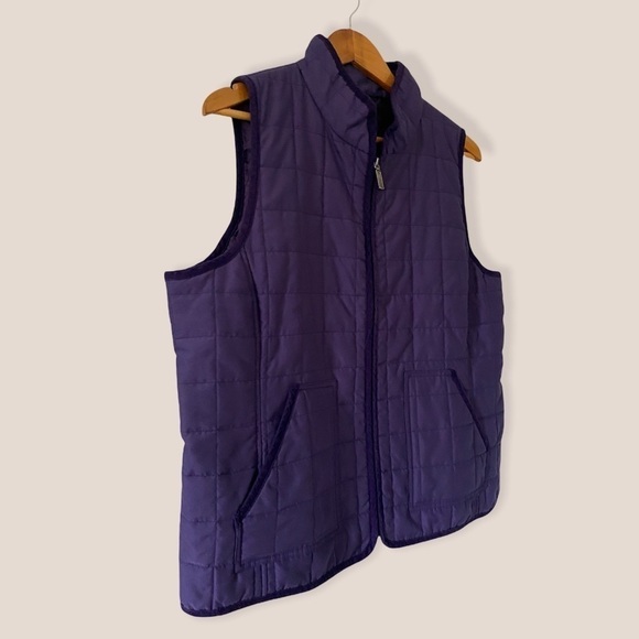 JONES New York Purple Quilted Vest - Picture 2 of 5
